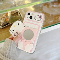 Hello Kitty phone case iphone cover with lanyard
