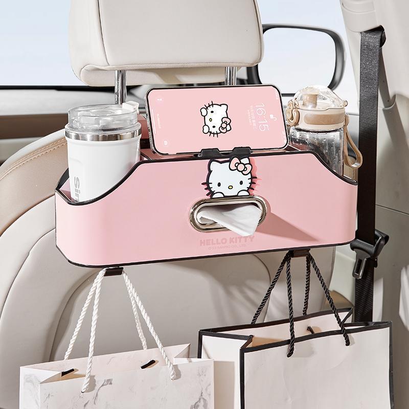 HelloKitty Car Seat Back Shelf Storage Box