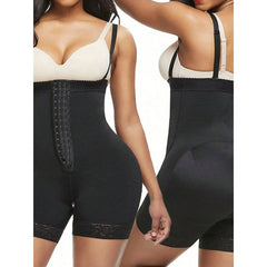 Shapewear for women with tummy control shorts with adjustable straps and lace edges