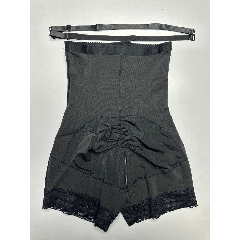 Shapewear for women with tummy control shorts with adjustable straps and lace edges
