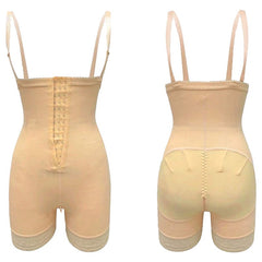 Shapewear for women with tummy control shorts with adjustable straps and lace edges