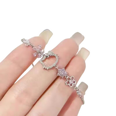 Hello Kitty Sakura design Bracelet women bracelet fashion accessories
